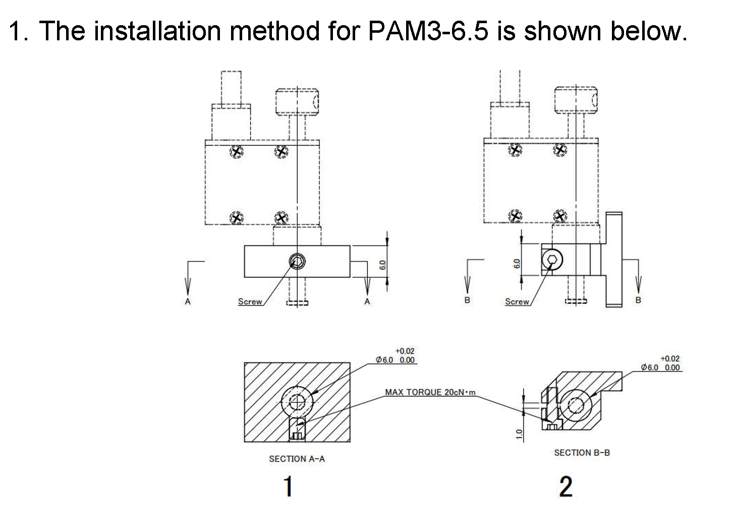 Installation A